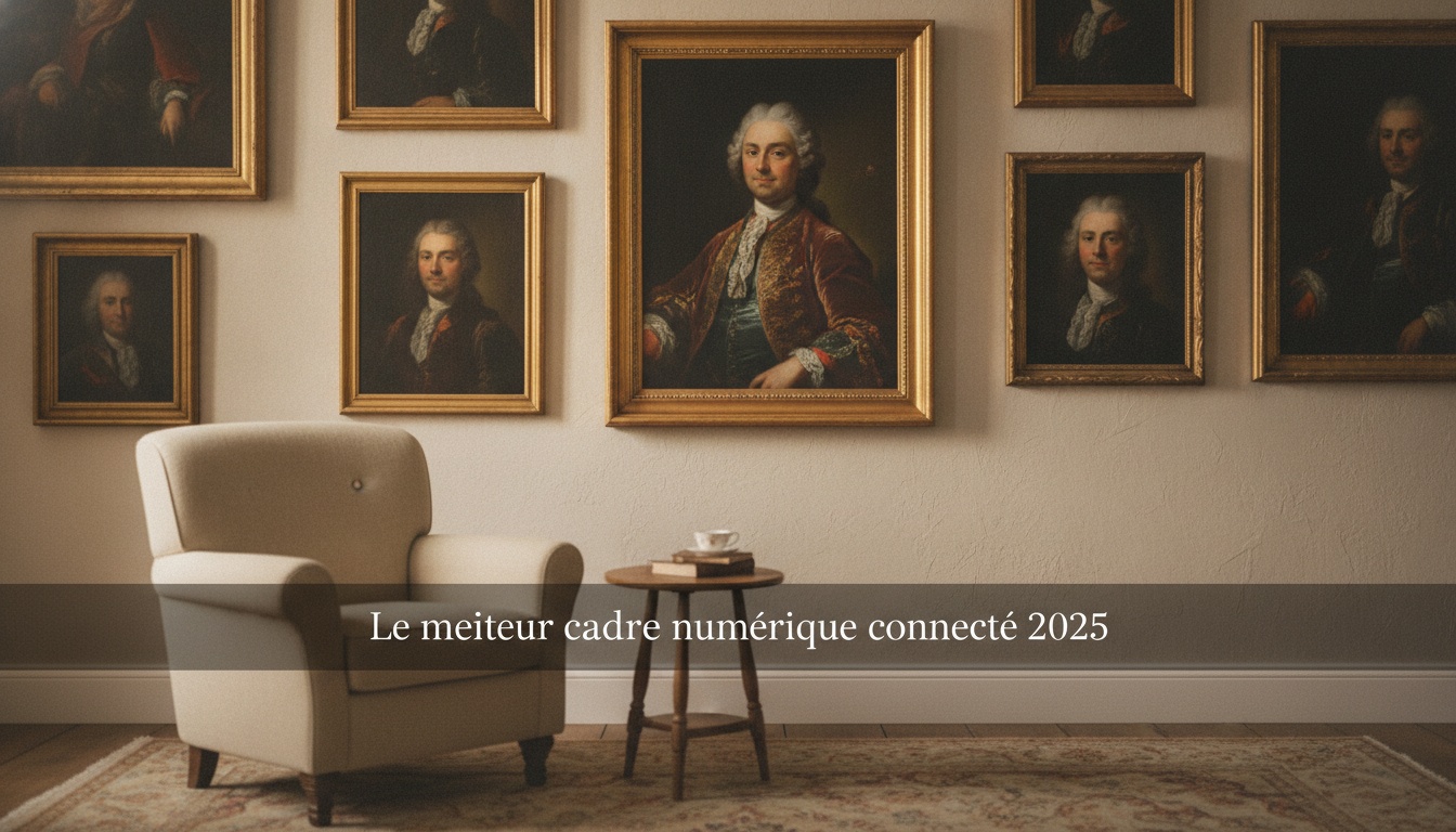 Le meilleur cadre numérique connecté 2025