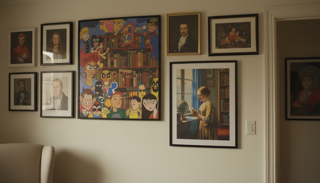 Posters pop culture : style mural unique