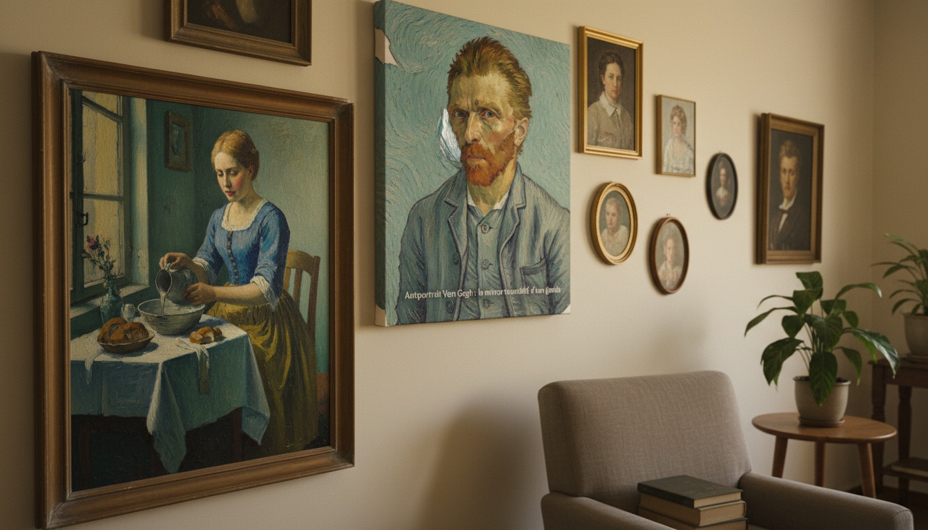 Autoportrait Van Gogh : le miroir tourmenté d'un génie
