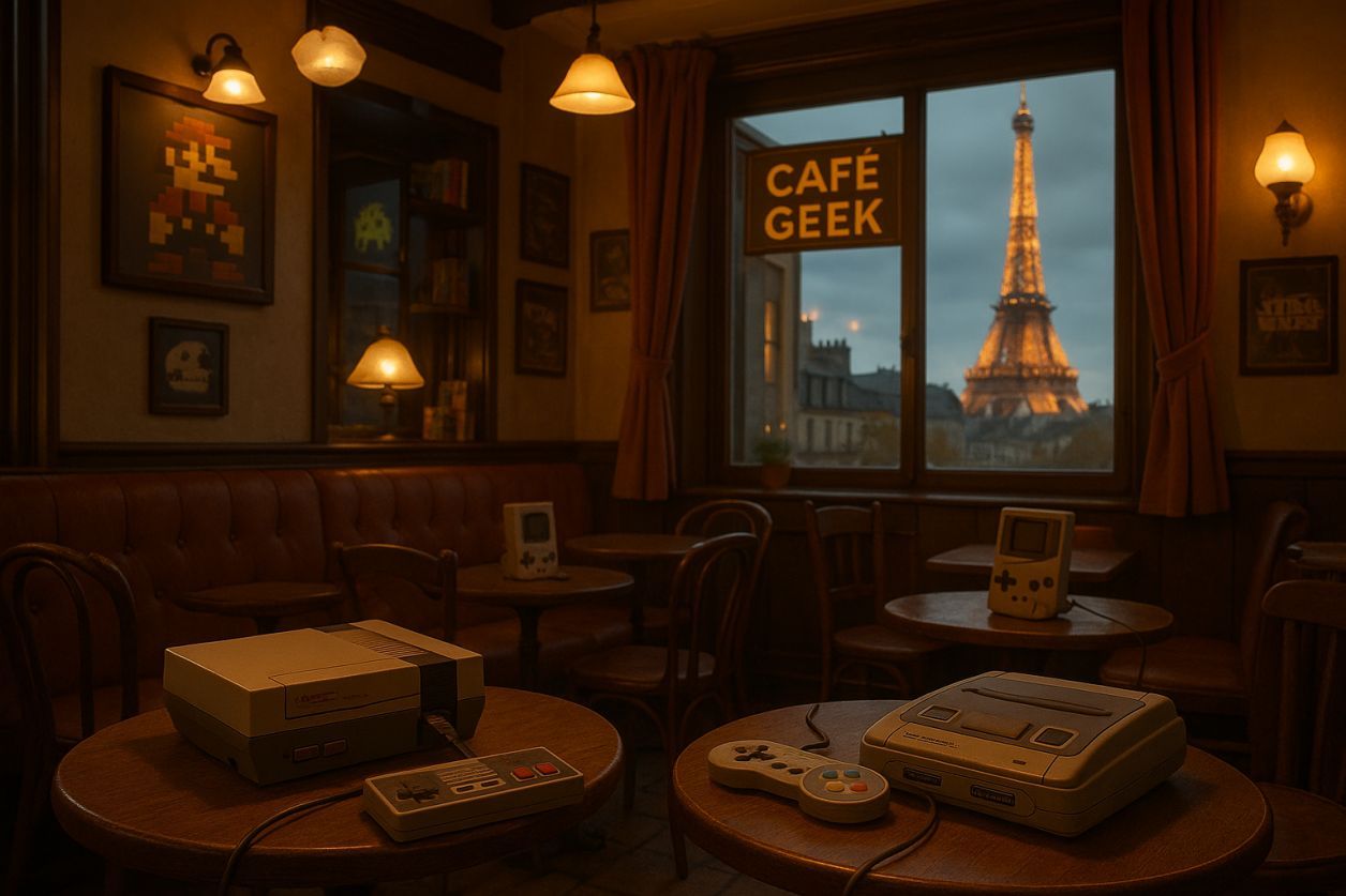 Les meilleurs cafés geek à Paris en 2025