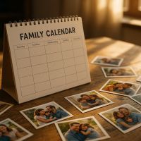 Créez un calendrier photo famille unique