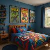 Chambre enfant : déco super-héros unique