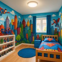 Chambre super-héros : idées déco géniales