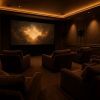 Idées déco pour une salle cinéma maison
