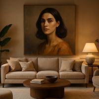 Un portrait pour sublimer votre salon