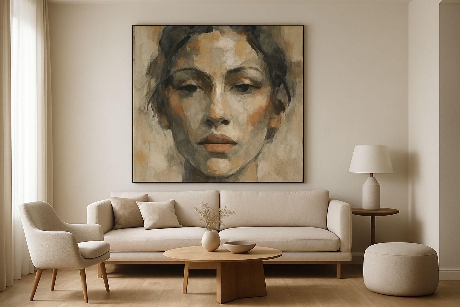 Un portrait pour sublimer votre salon