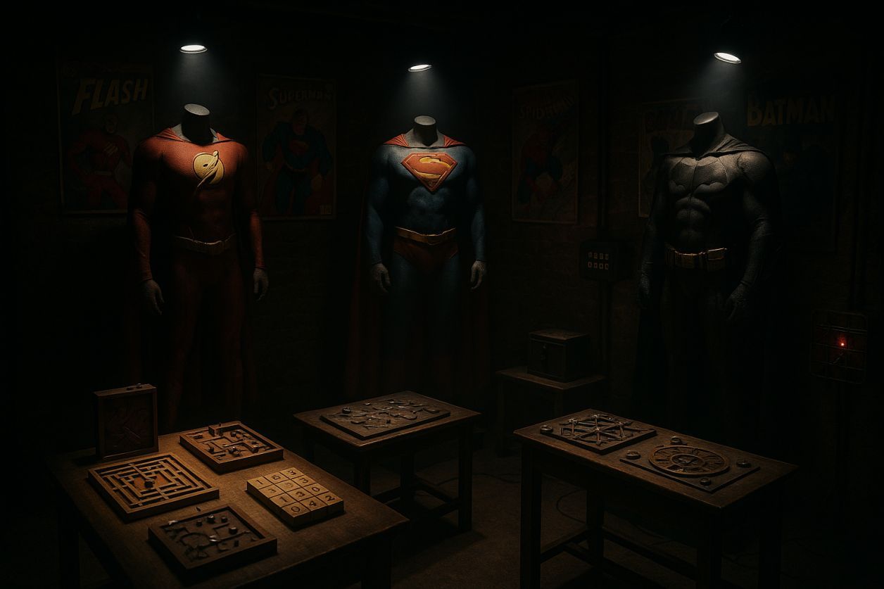 Escape game super héros : vivez l'action !