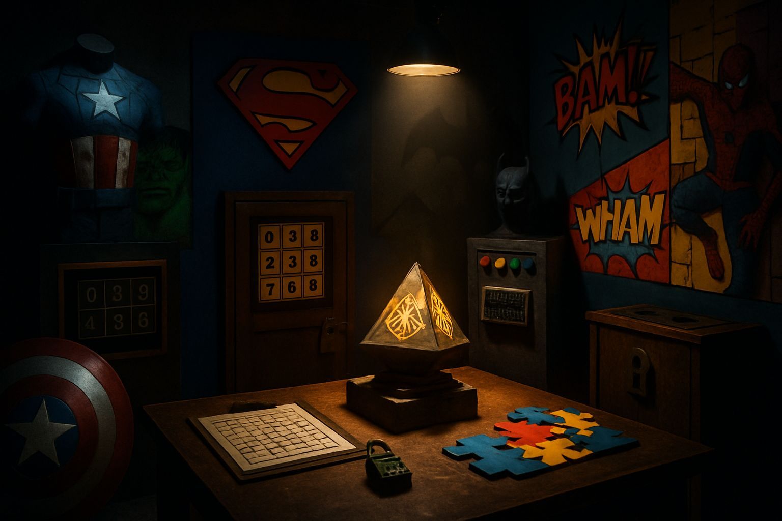 Escape game super héros : vivez l'action !