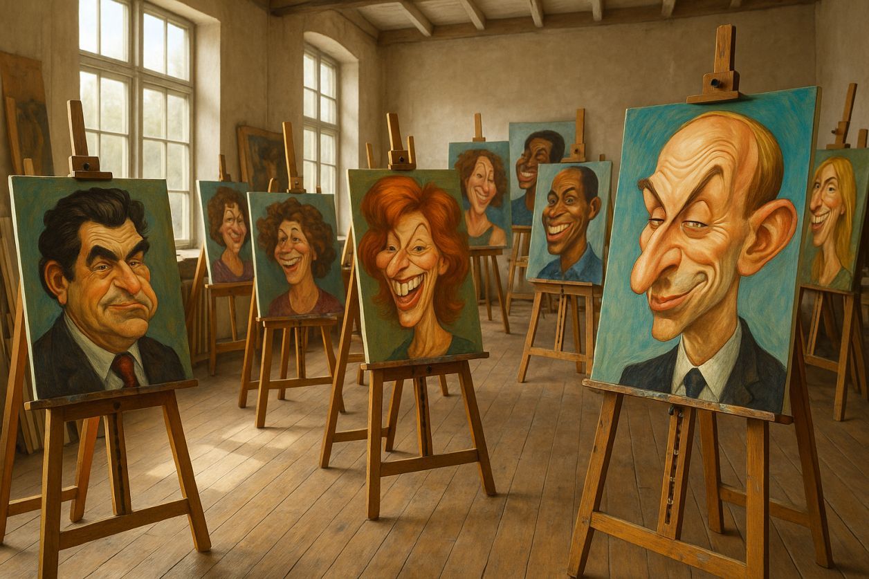 Votre portrait caricature en 1 clic