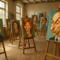 Votre portrait caricature en 1 clic