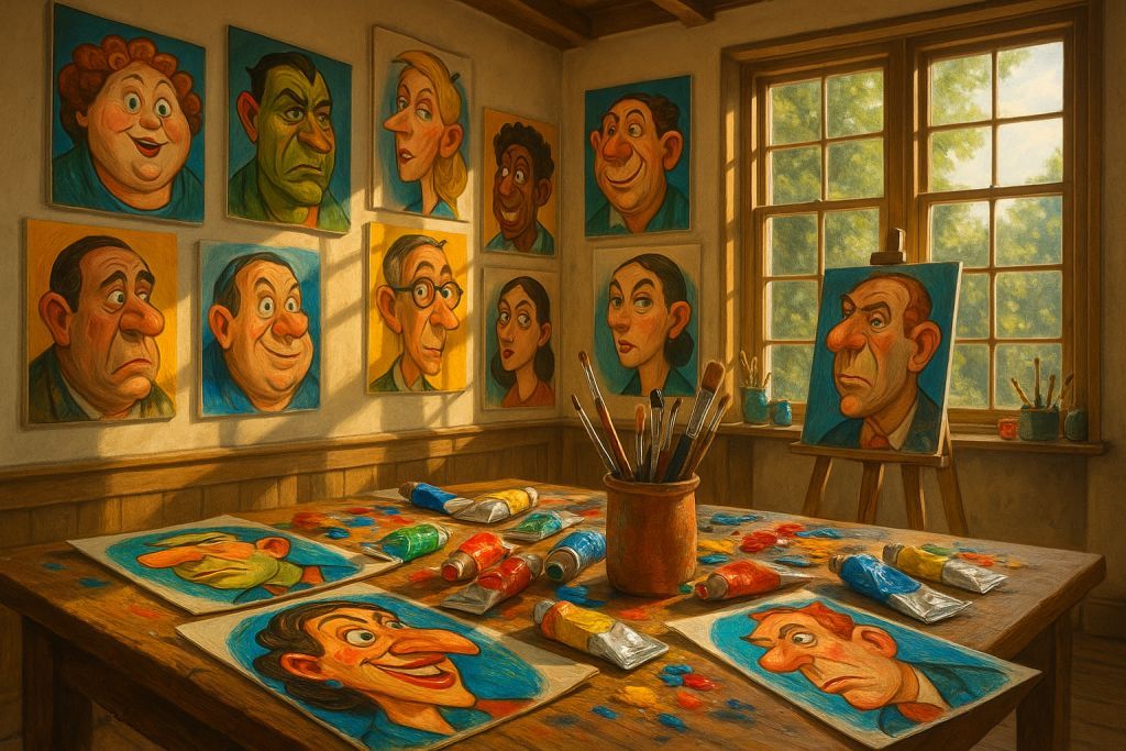 Offrez un portrait caricature unique