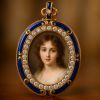 Portrait miniature : l'art en bijou précieux