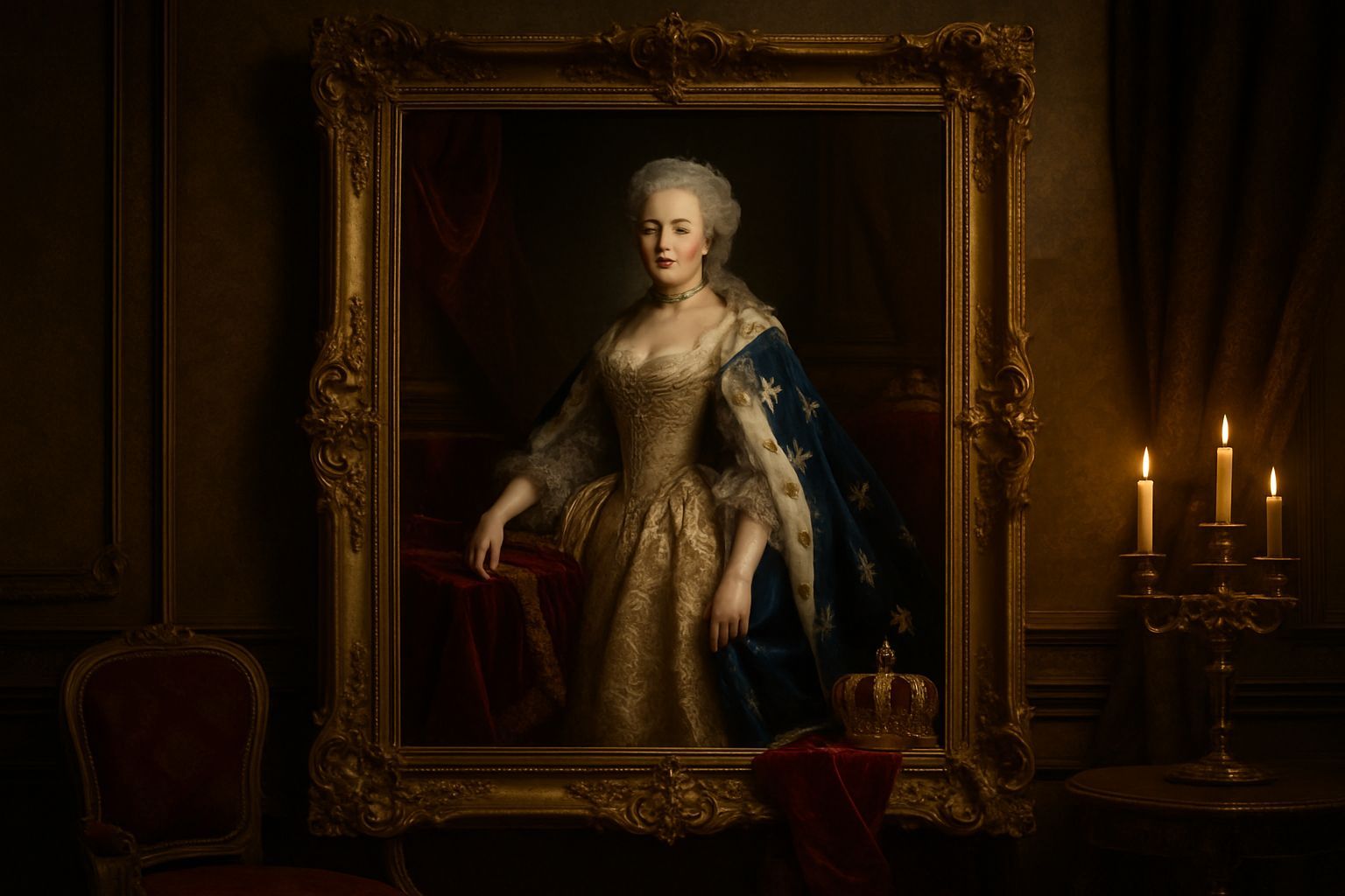 Secrets d’un portrait royal du XVIIIe siècle