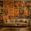 Posters pop culture : style mural unique