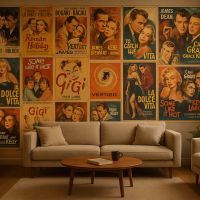 Posters pop culture : style mural unique