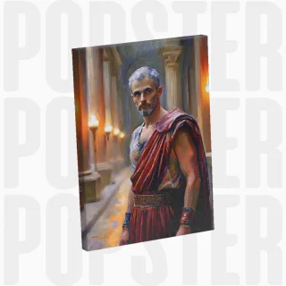 painting L'empereur des flammes éternelles