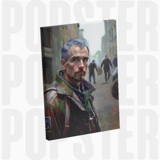 painting Le Survivant