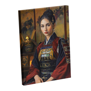 painting La Samouraï