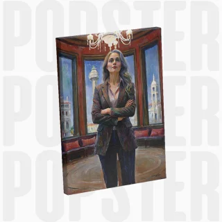 painting L'élégance royale : agent d'exception