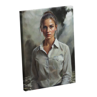 painting La fille du Cartel