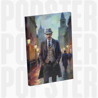 painting L'élégance d'un gangster
