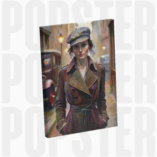painting L'élégance d'une peaky lady