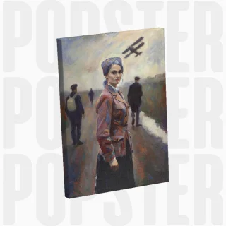 painting L'héroïne du front silencieux