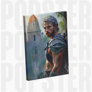 painting L'épopée du temple perdu