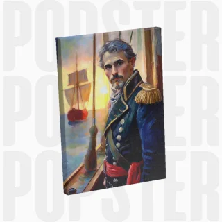 painting Capitaine des flots éternels