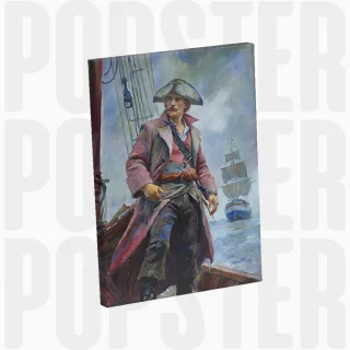 painting Le capitaine des tempêtes