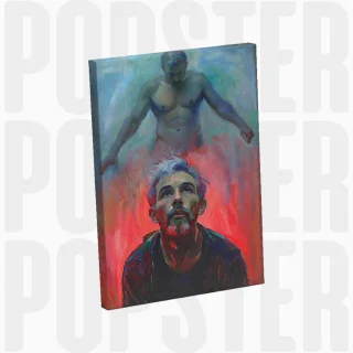 painting L'ombre du monde à l'envers