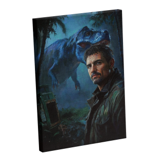painting L'Homme du Jurassic