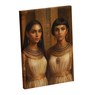 painting Les Egyptiennes