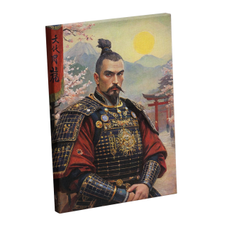 painting Le Guerrier Shogun