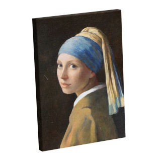 painting La Jeune Fille A La Perle