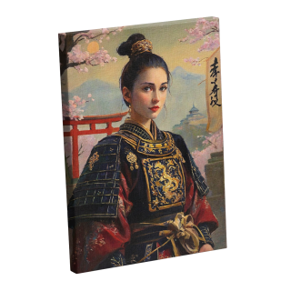 painting La Guerrière Shogun