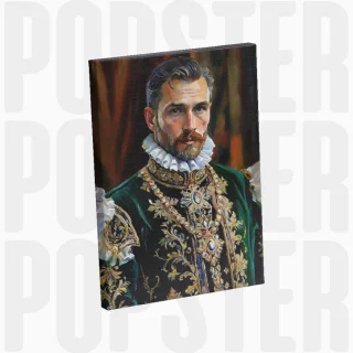 painting Portrait Royal Homme 2