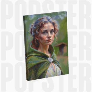 painting La Dame des Anneaux
