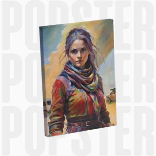 painting La Vagabonde du Désert