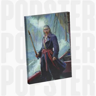 painting Le capitaine des tempêtes