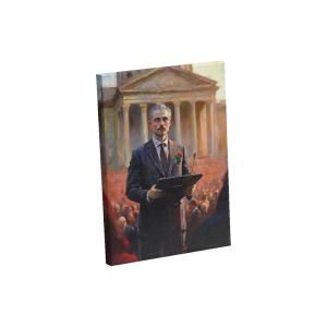 toile avec cadre