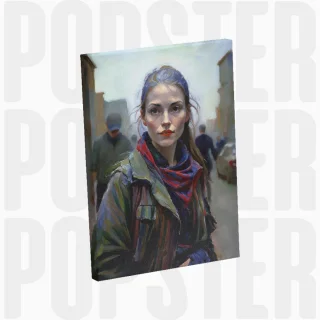 painting La Survivante