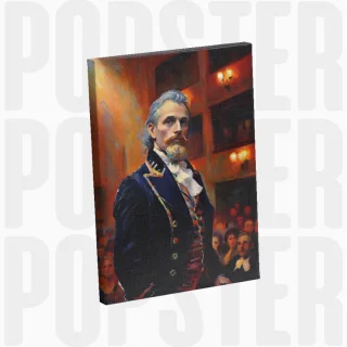 painting Le maestro de l'opéra